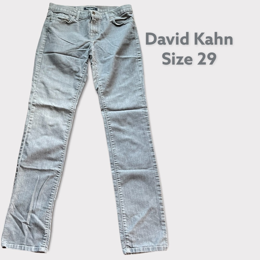 David Khan gray skinny jeans size 29
